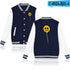 Sweater Baseball Uniform Trend Printing Long-Sleeved Cardigan